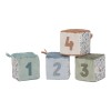 Set van 4 zachte blokken - Forest friends